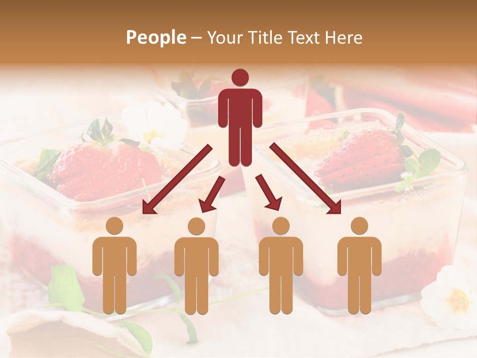 Sweet Glass Flan PowerPoint Template