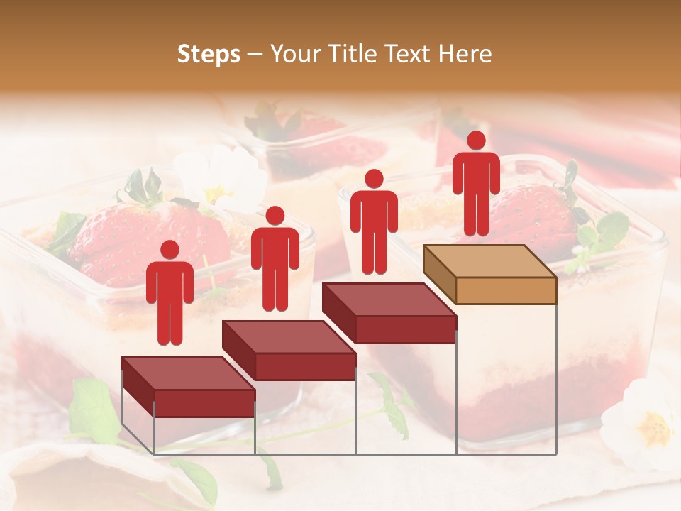 Sweet Glass Flan PowerPoint Template