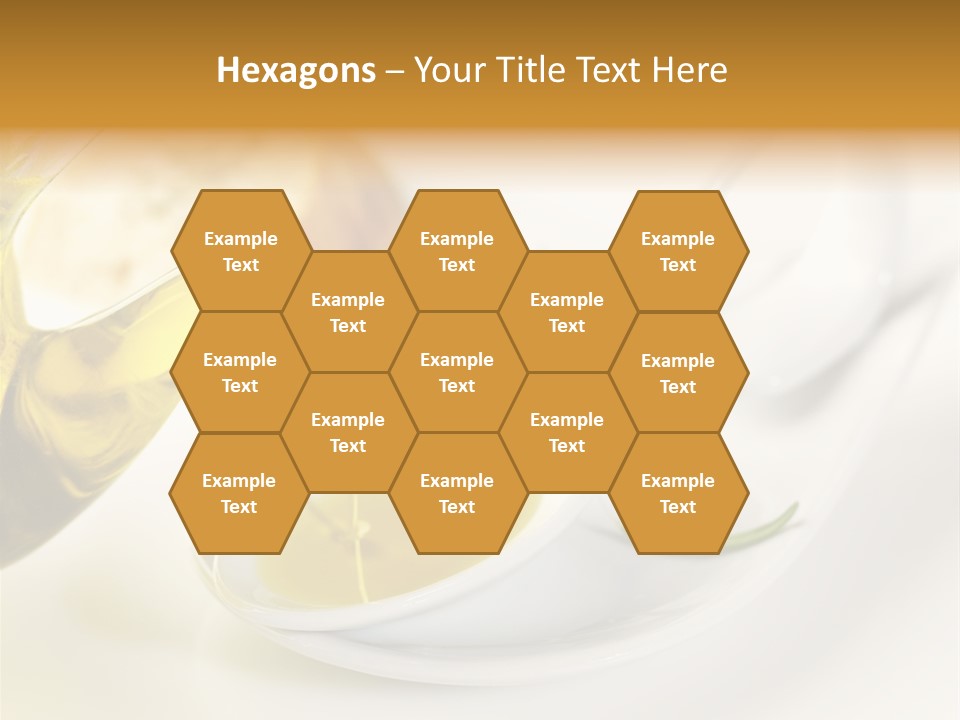 Utensil Bottle Italian PowerPoint Template