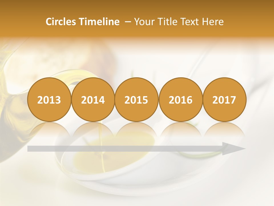 Utensil Bottle Italian PowerPoint Template