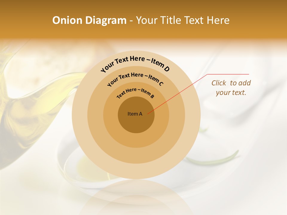 Utensil Bottle Italian PowerPoint Template