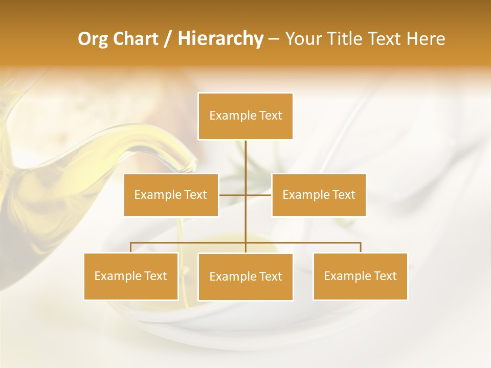 Utensil Bottle Italian PowerPoint Template