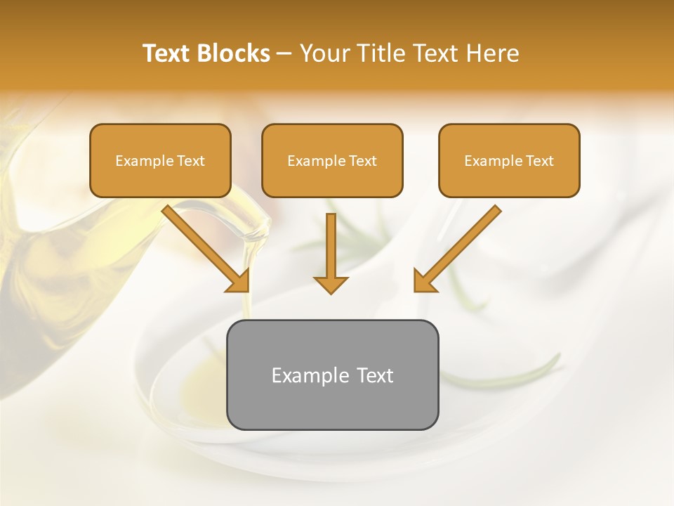 Utensil Bottle Italian PowerPoint Template