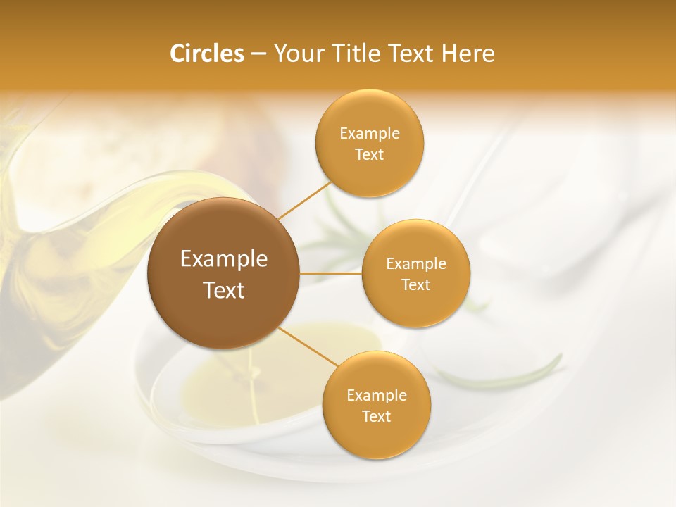 Utensil Bottle Italian PowerPoint Template