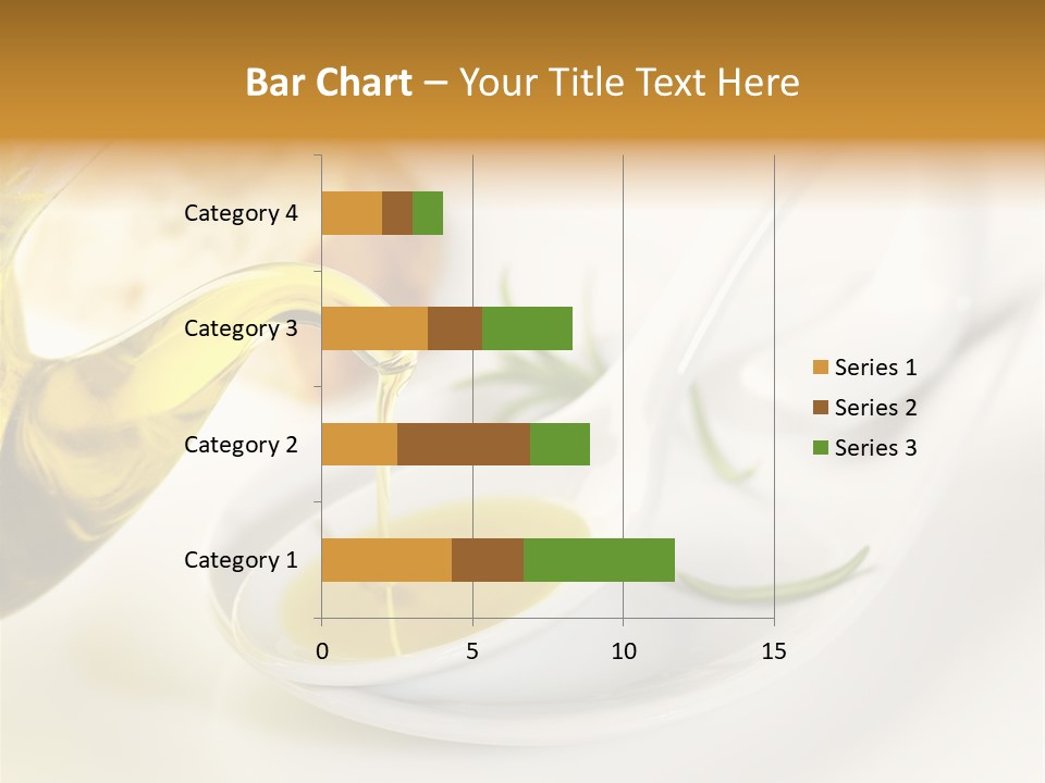 Utensil Bottle Italian PowerPoint Template