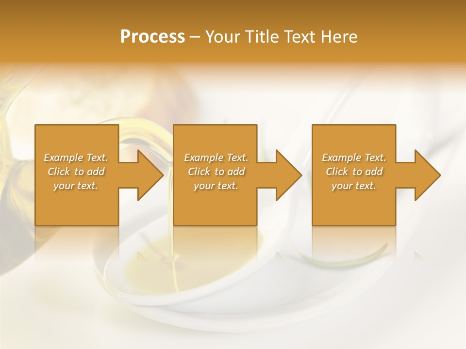 Utensil Bottle Italian PowerPoint Template