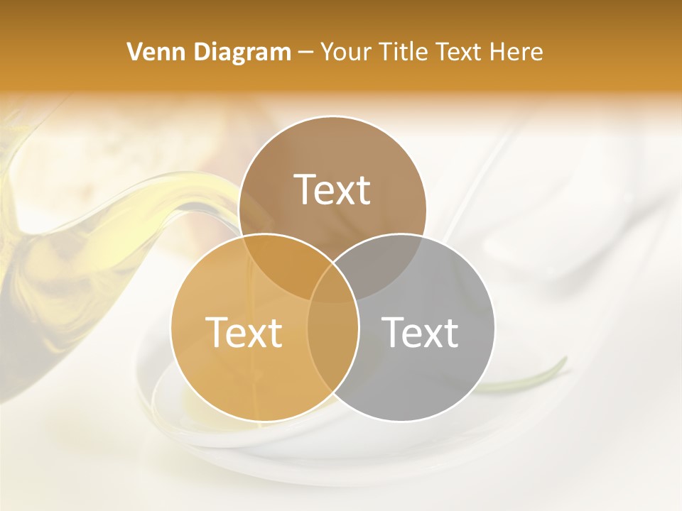 Utensil Bottle Italian PowerPoint Template