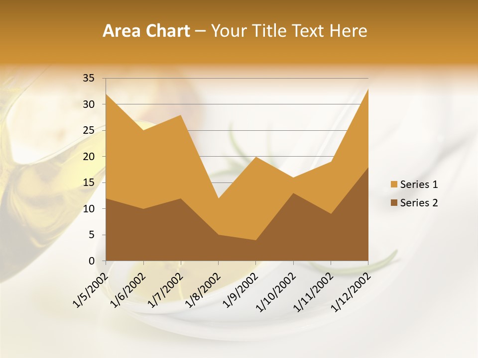 Utensil Bottle Italian PowerPoint Template