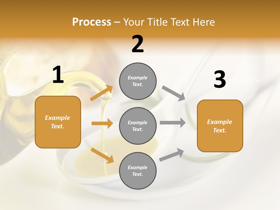 Utensil Bottle Italian PowerPoint Template