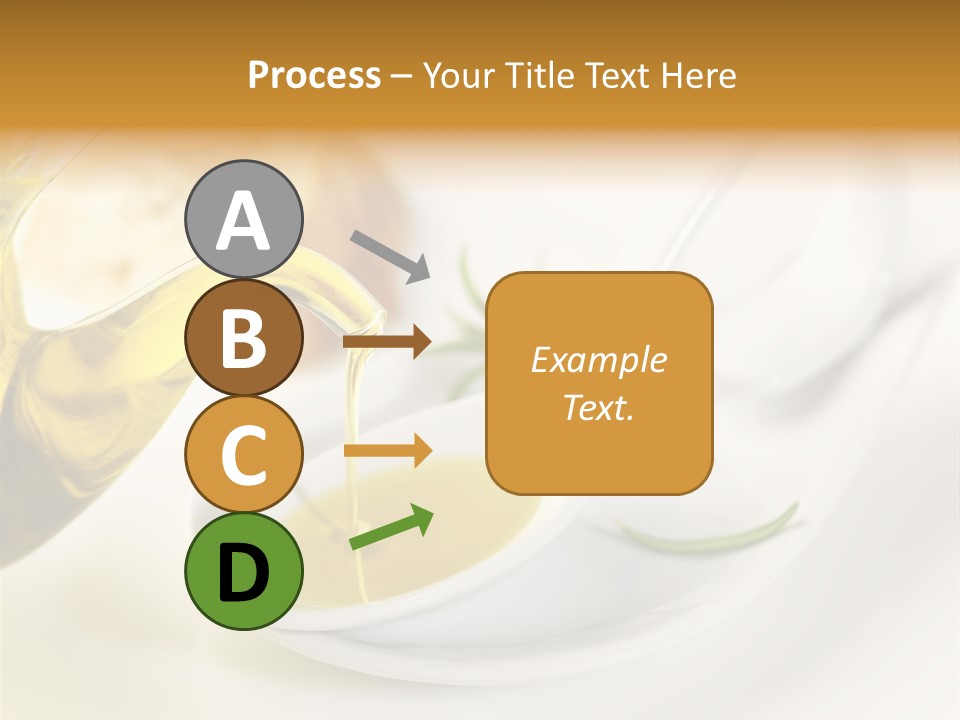 Utensil Bottle Italian PowerPoint Template