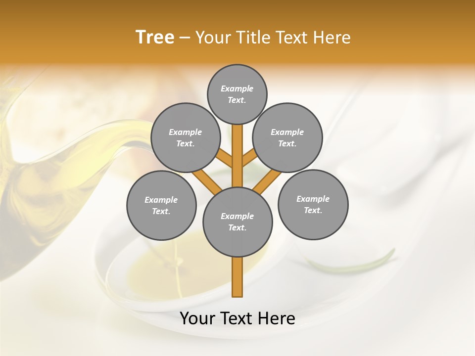 Utensil Bottle Italian PowerPoint Template