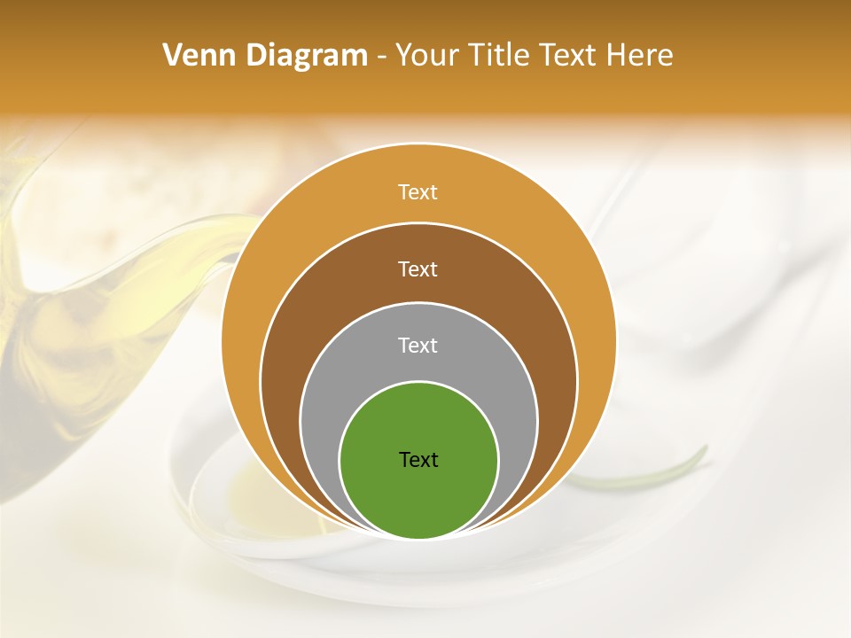 Utensil Bottle Italian PowerPoint Template