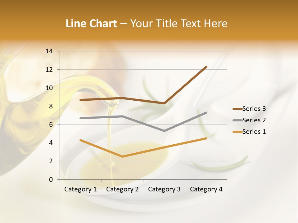 Utensil Bottle Italian PowerPoint Template