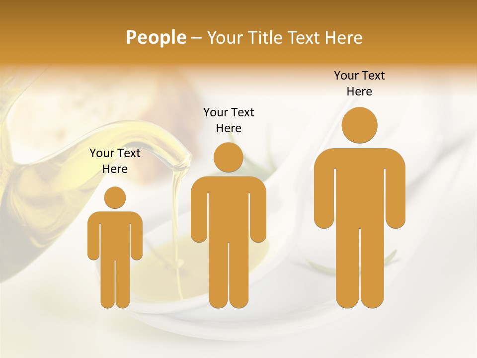 Utensil Bottle Italian PowerPoint Template