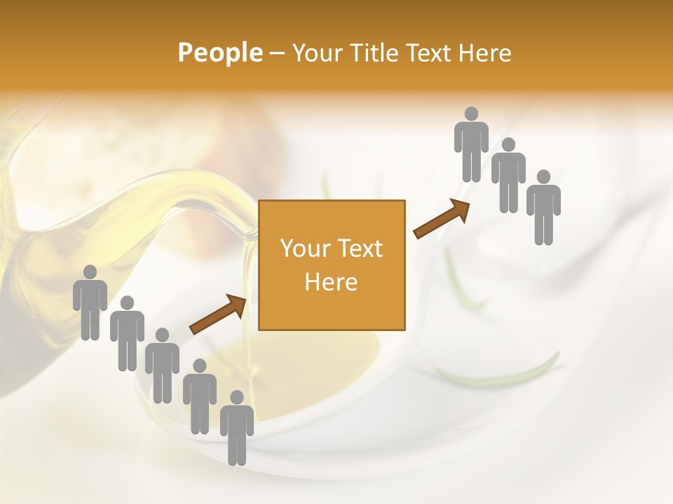 Utensil Bottle Italian PowerPoint Template