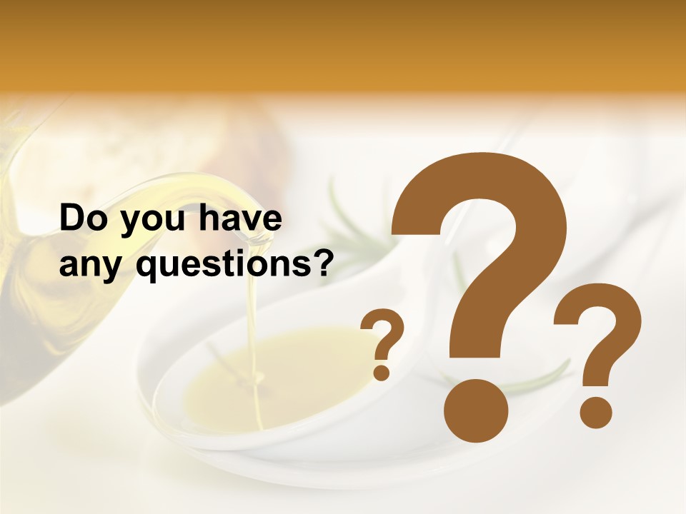 Utensil Bottle Italian PowerPoint Template