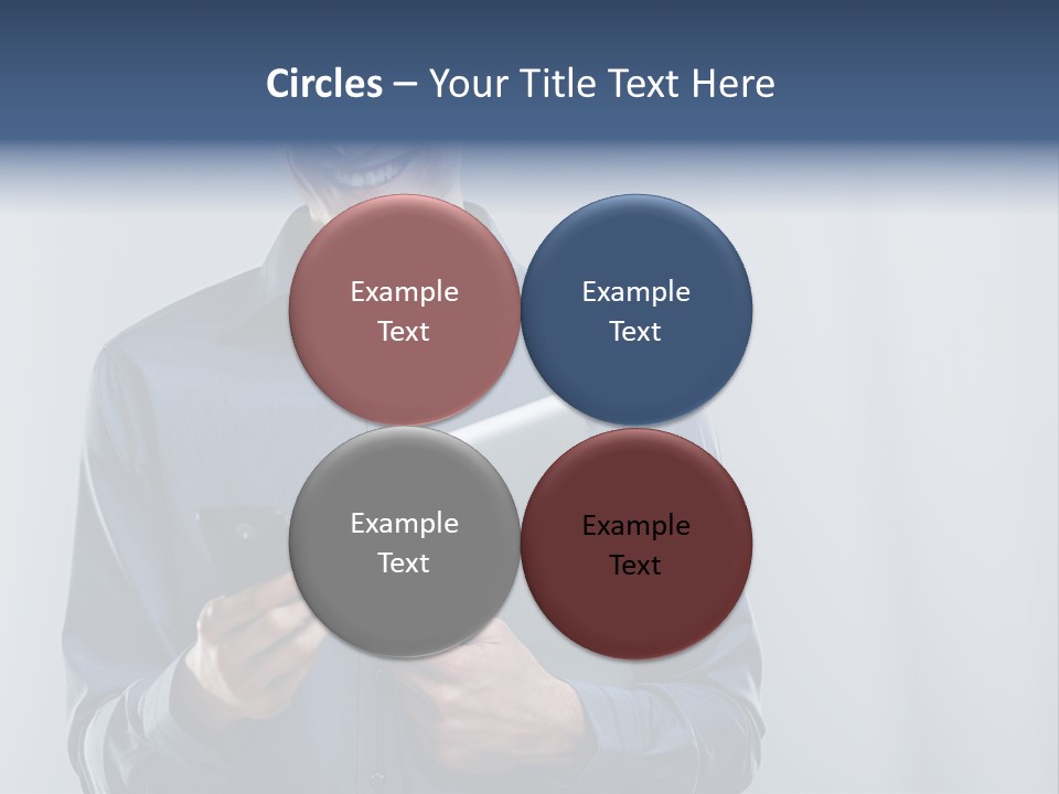 Technology Closeup Digital Display PowerPoint Template