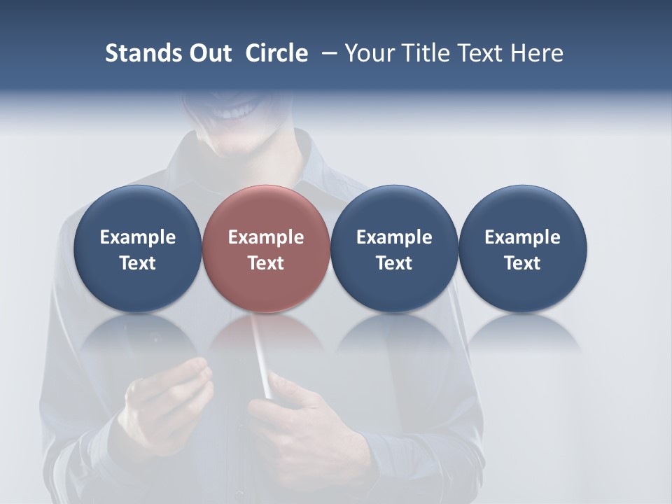 Technology Closeup Digital Display PowerPoint Template