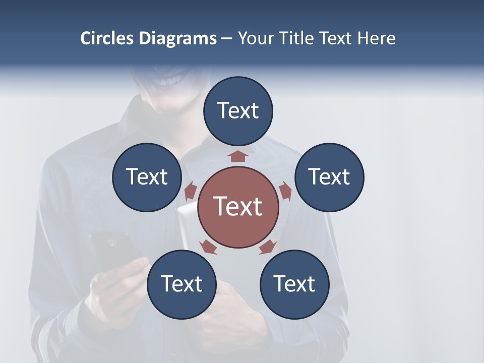 Technology Closeup Digital Display PowerPoint Template