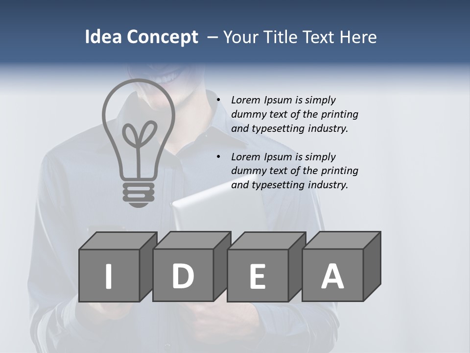 Technology Closeup Digital Display PowerPoint Template