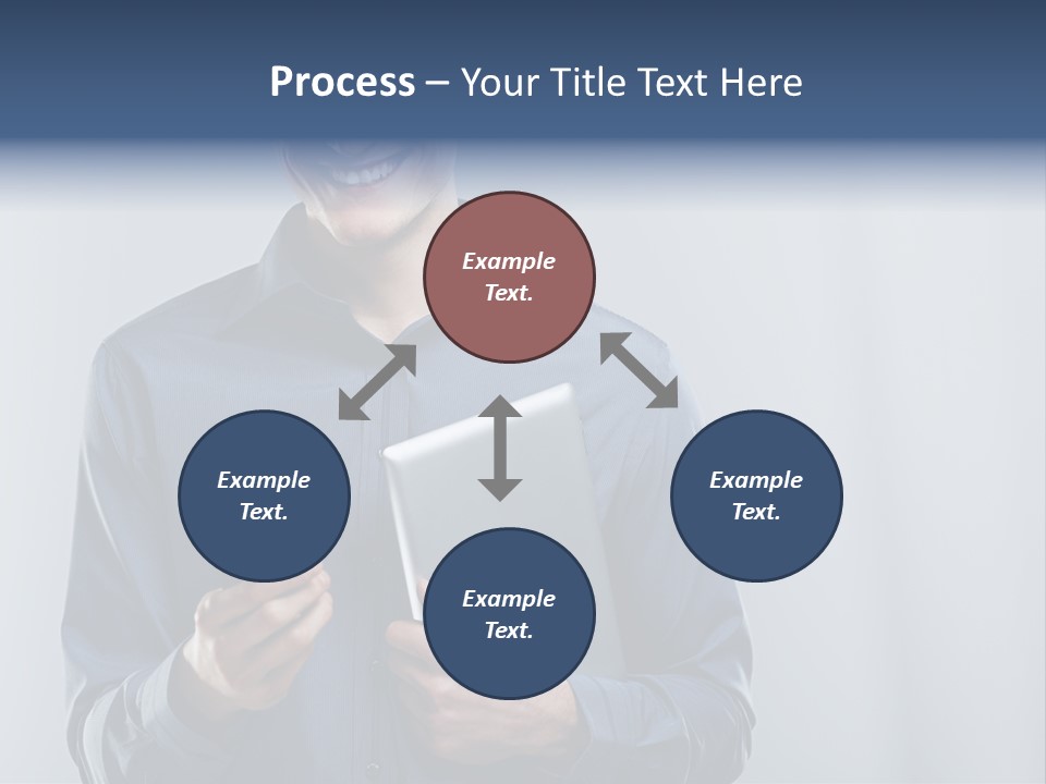 Technology Closeup Digital Display PowerPoint Template