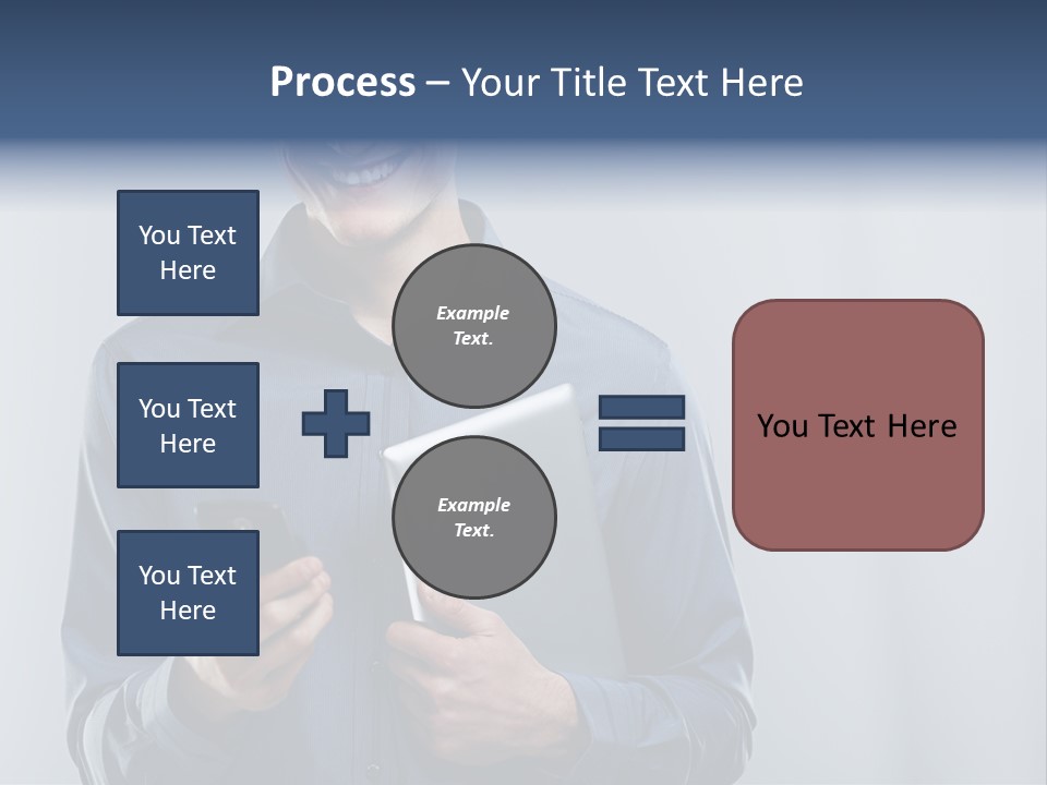 Technology Closeup Digital Display PowerPoint Template