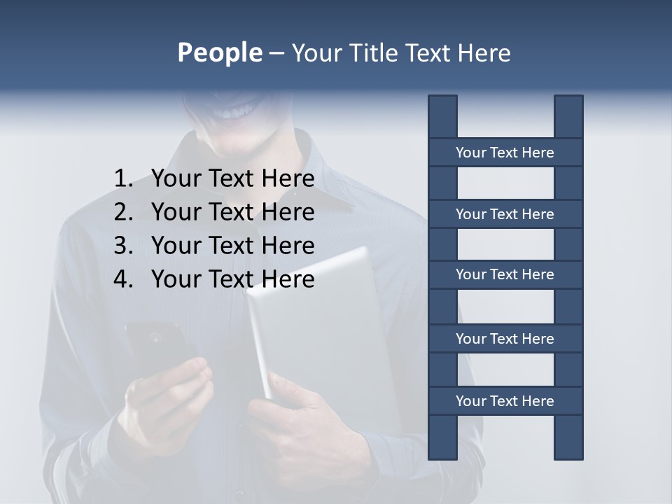 Technology Closeup Digital Display PowerPoint Template