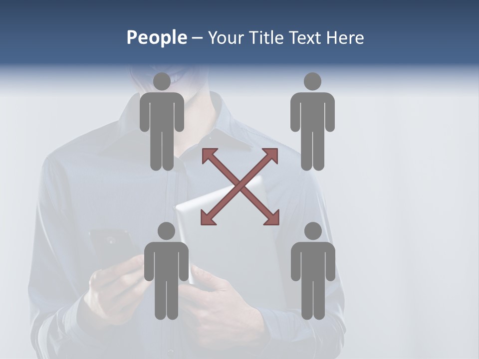 Technology Closeup Digital Display PowerPoint Template