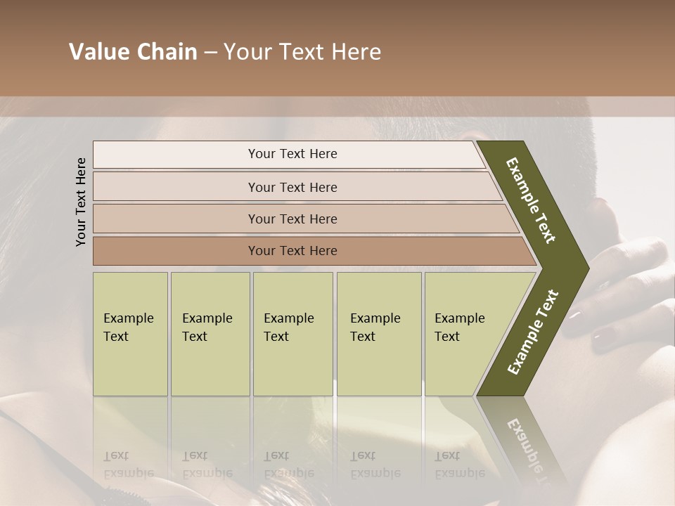Hug Enamored Erotic PowerPoint Template