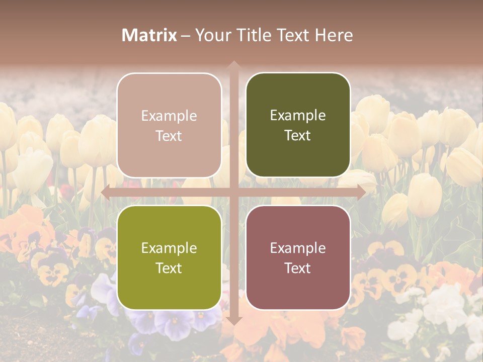 Japanese Park Agriculture Yellow PowerPoint Template