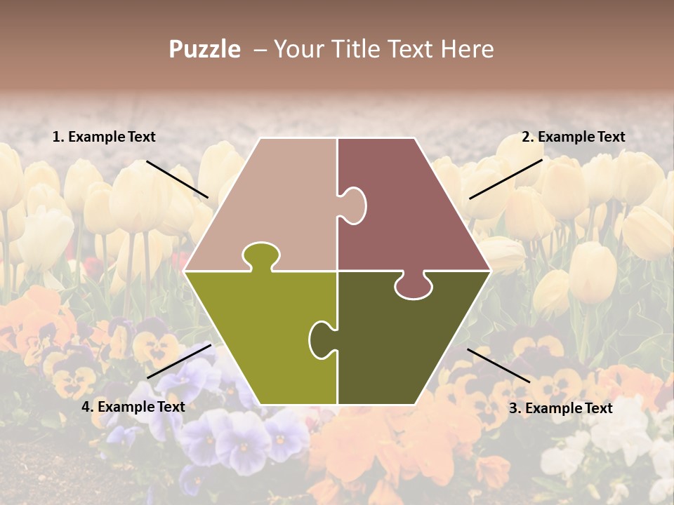 Japanese Park Agriculture Yellow PowerPoint Template