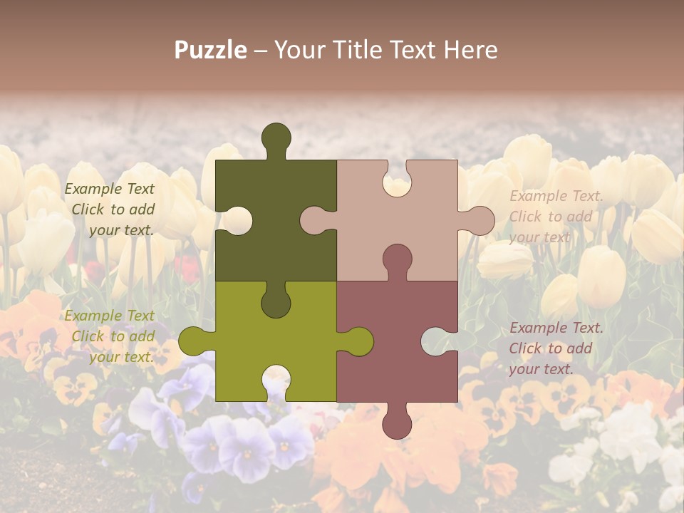 Japanese Park Agriculture Yellow PowerPoint Template