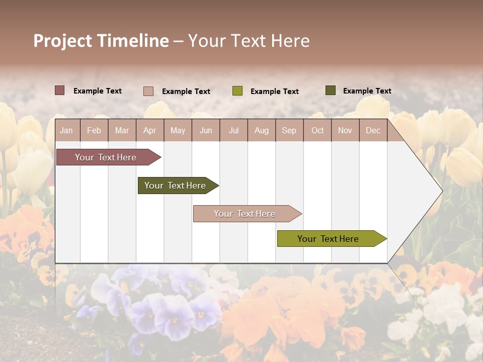 Japanese Park Agriculture Yellow PowerPoint Template