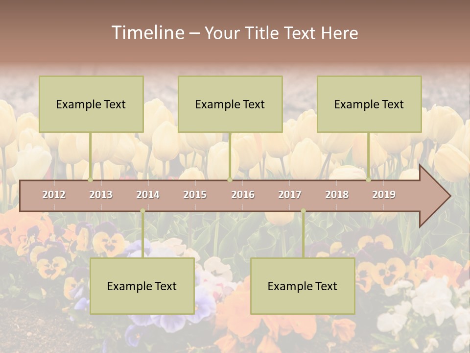 Japanese Park Agriculture Yellow PowerPoint Template