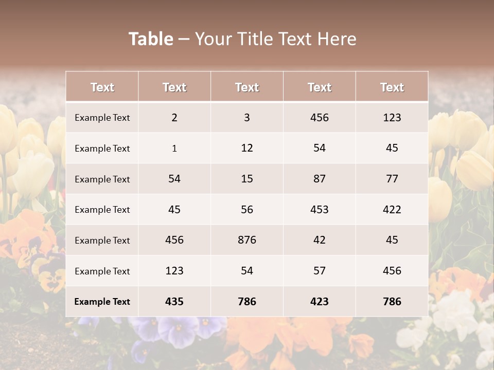 Japanese Park Agriculture Yellow PowerPoint Template