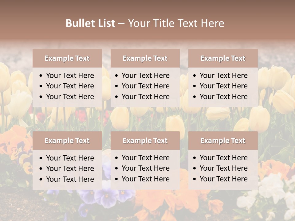 Japanese Park Agriculture Yellow PowerPoint Template