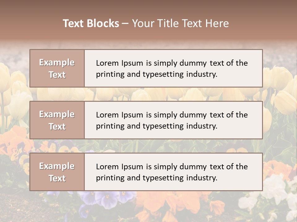 Japanese Park Agriculture Yellow PowerPoint Template