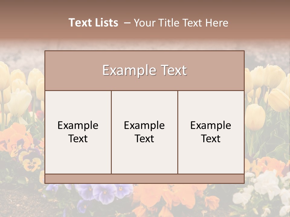 Japanese Park Agriculture Yellow PowerPoint Template