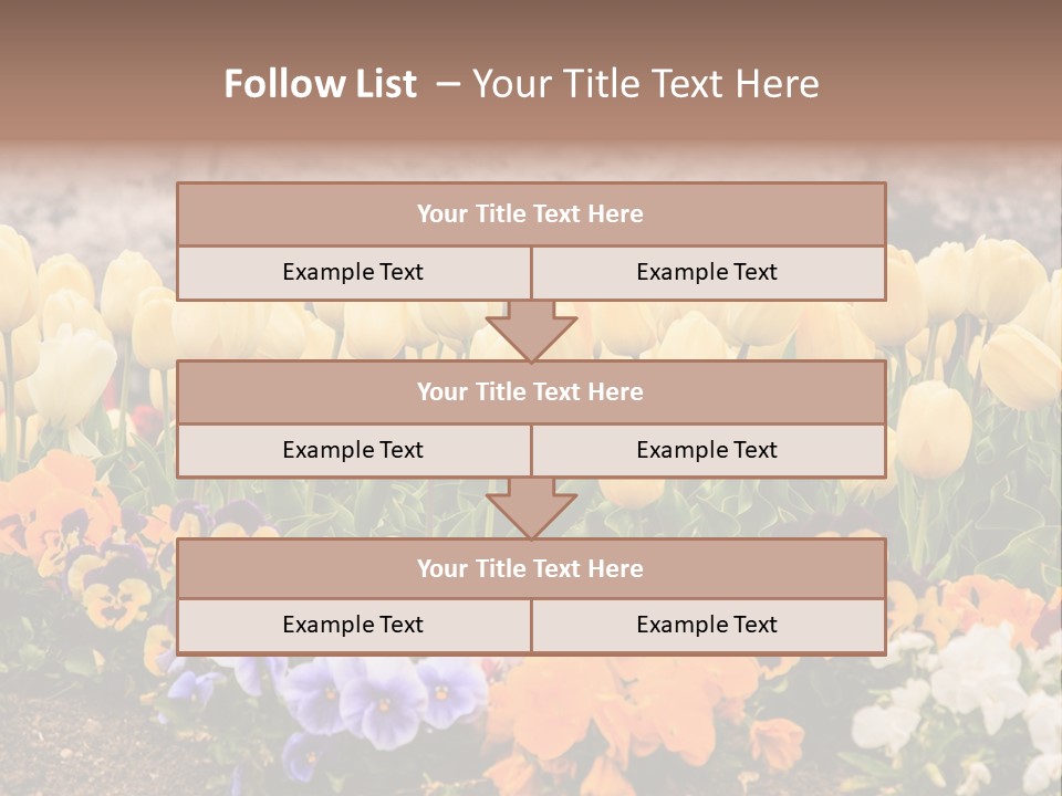 Japanese Park Agriculture Yellow PowerPoint Template