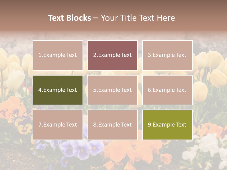 Japanese Park Agriculture Yellow PowerPoint Template