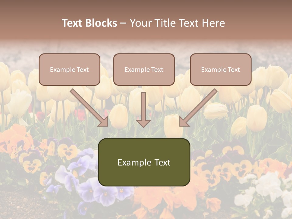 Japanese Park Agriculture Yellow PowerPoint Template