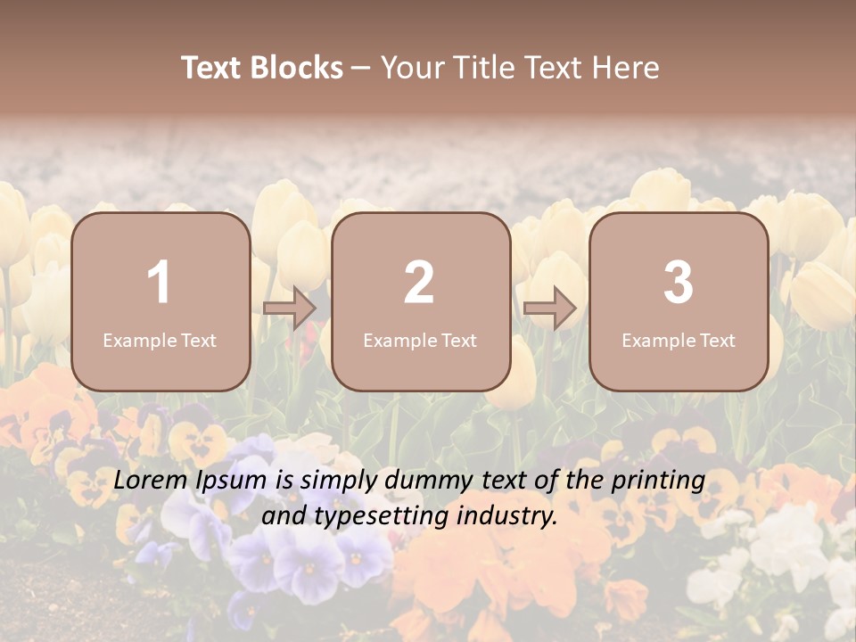 Japanese Park Agriculture Yellow PowerPoint Template