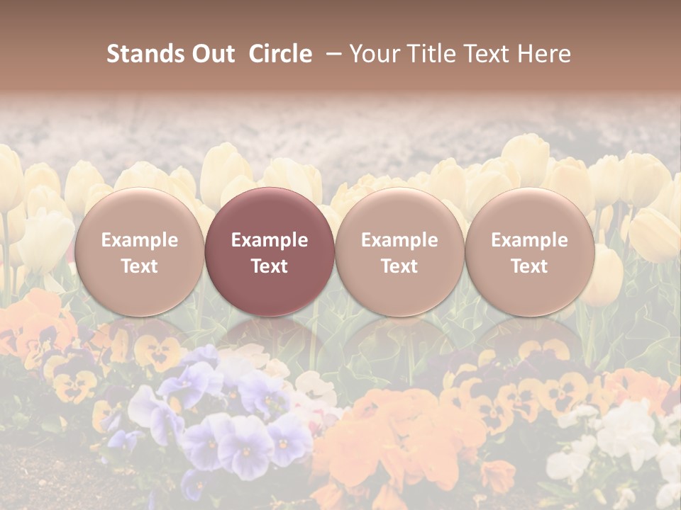 Japanese Park Agriculture Yellow PowerPoint Template