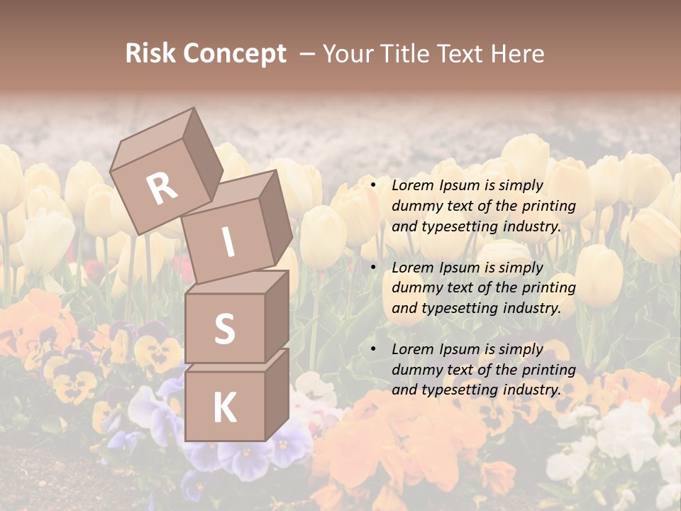 Japanese Park Agriculture Yellow PowerPoint Template