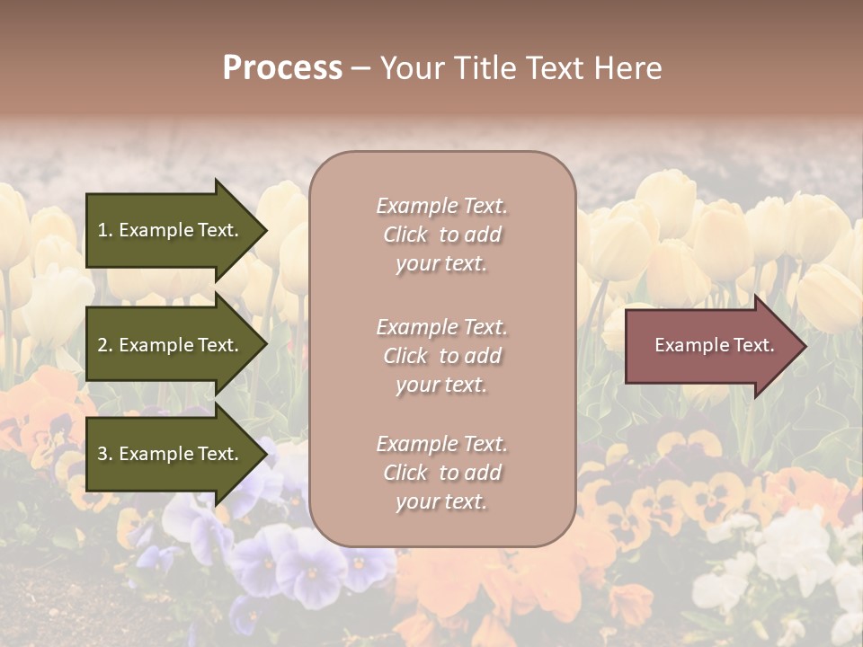 Japanese Park Agriculture Yellow PowerPoint Template