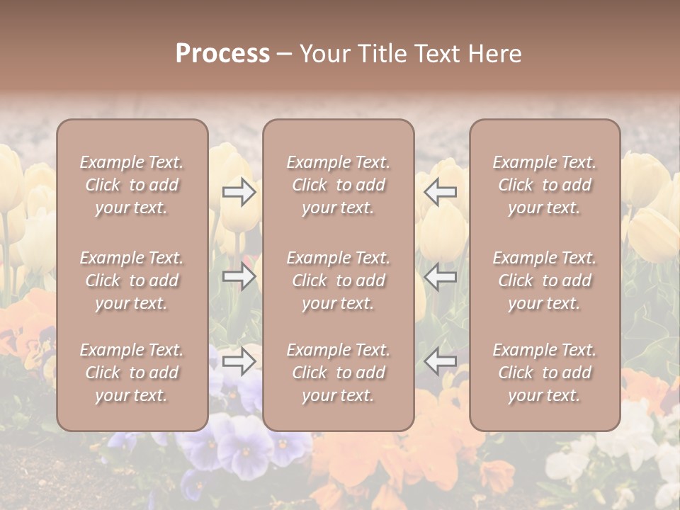 Japanese Park Agriculture Yellow PowerPoint Template