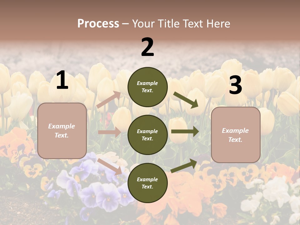 Japanese Park Agriculture Yellow PowerPoint Template