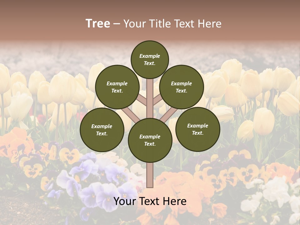 Japanese Park Agriculture Yellow PowerPoint Template