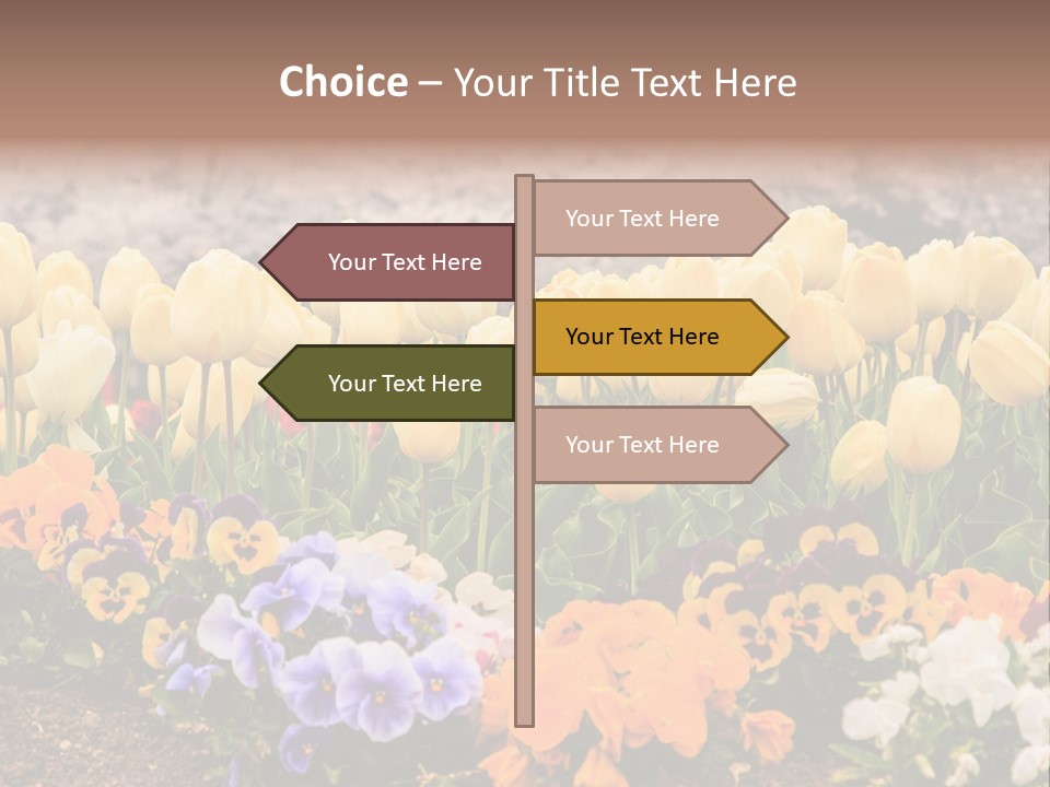 Japanese Park Agriculture Yellow PowerPoint Template