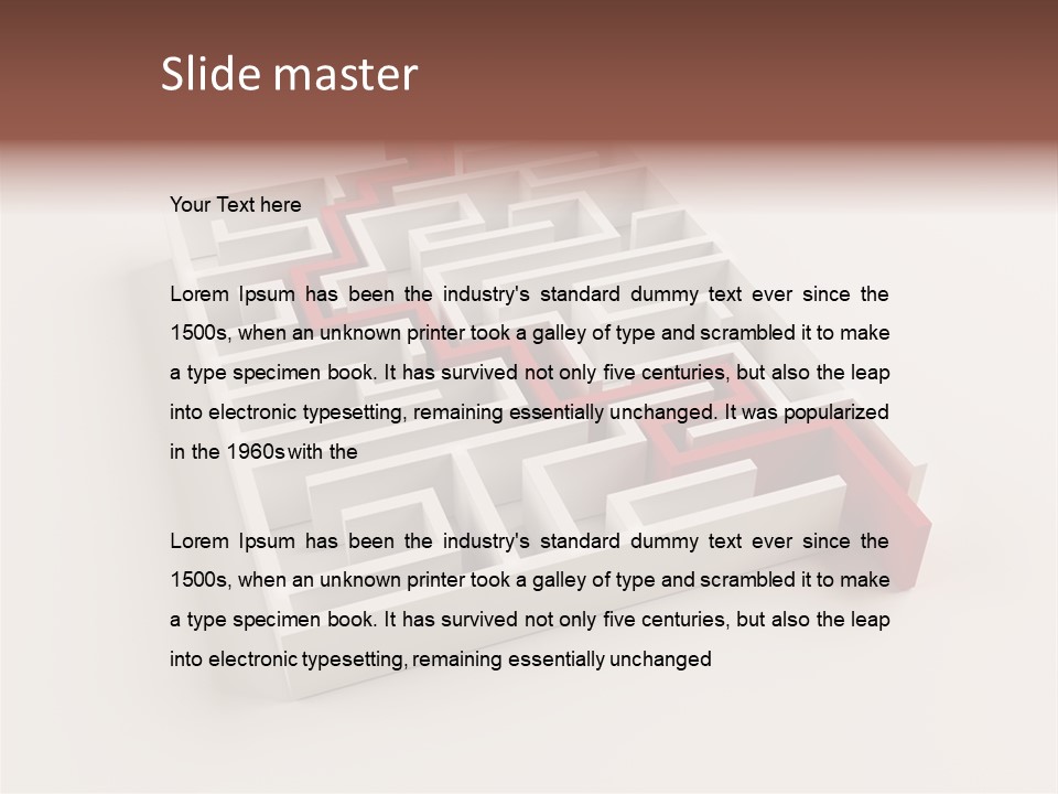 Concepts Render Confusion PowerPoint Template